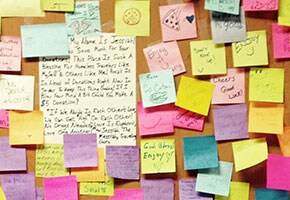 Rosa's Fresh Pizza gives back with Post-it® Notes
