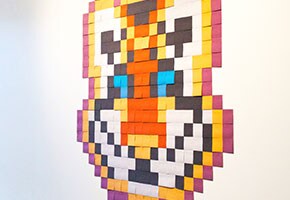 Tips for creating Post-it® Super Sticky Note pixel art